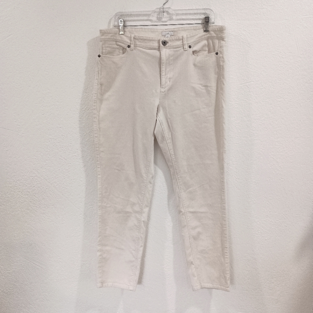 J. Jill Velour Slim Leg Pants